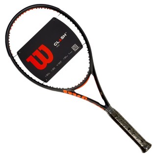 Wilson Clash 100L V3 2號握把 網球拍 68.6 x 28 cm, 黑色 + 紅色, 1個, WR172911U2