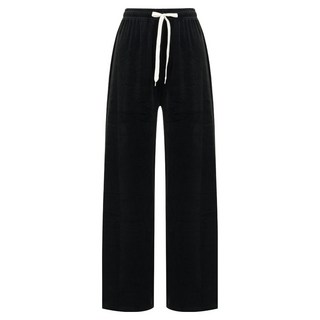 ab.plus 女款天鵝絨鬆緊帶寬褲 LSA1MP34