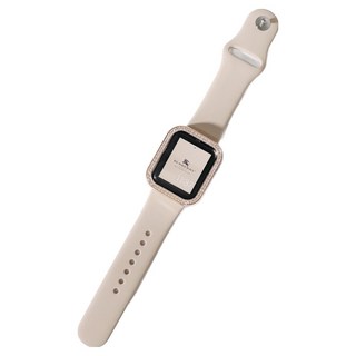 矽膠智慧手錶錶帶, 胡桃木色, 1個