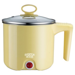 에버튼하우스 보니타 전기 라면 멀티 포트 1L, EHHL-RP45772B(옐로우)