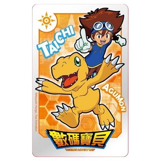 EASYCARD 悠遊卡 數碼寶貝悠遊卡, 1個, 八神太一&亞古獸