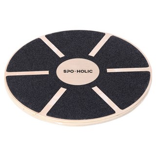 SPO HOLIC 樺木平衡板, 原木 + 黑色
