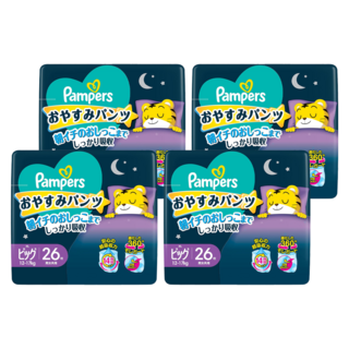 Pampers 幫寶適 巧虎安睡褲/拉拉褲/尿布 12~17kg, XL, 104片