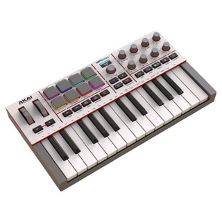 AKAI USB 主控鍵盤 MPK Mini MK4 B, 灰色, 1個, 單一商品