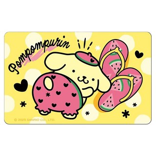 EASYCARD 悠遊卡 三麗鷗好吃西瓜 SUPERCARD悠遊卡, 布丁狗, 1個