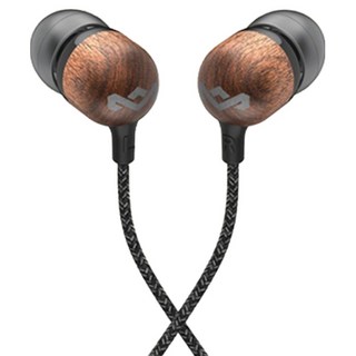 MARLEY 雷鬼教父 Smile Jamaica C-Type Bob Marley 有線耳機, 黑色, EM-JE042