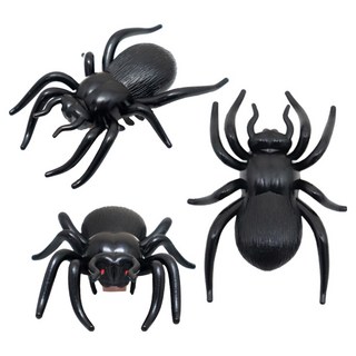 爬行震動蜘蛛, 黑色, 3個