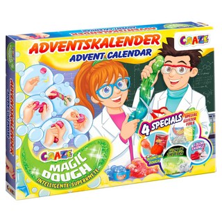 CRAZE 戳戳樂降臨曆 64368, 神奇黏土, 25g, 1組