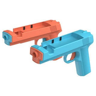 DOBE Switch2 體感手槍 2件組, 橙色 + 藍色, 1套, TNS-3185