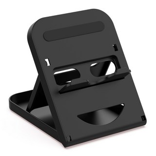 DOBE Switch2/Switch通用摺疊支架, 黑色, 1個, TNS-1788 升級版