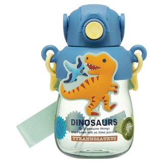 Skater PRMC7ST 吉祥物吸管水壺, 恐龍, 1個, 650ml
