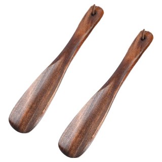 Okoro 高級原木鞋拔 S 19cm, 單一顏色, 2個