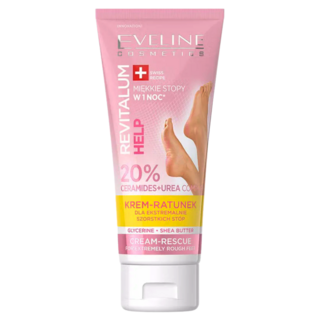 EVELINE 20%複合神經醯胺 + 尿素 夜用嫩足霜, 1個, 75ml, 1個裝