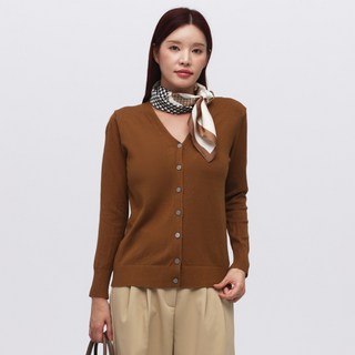 Elsso 女款日常換季基本款針織開襟衫