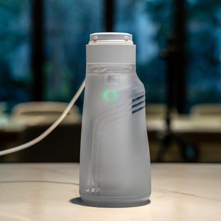 휴클린 2세대 C타입 충전식 대용량물통 휴대용 비데 화이트 MAX 400ml, CP9515, 고객직접설치