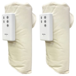 3ZeBra 好腿力 鋼珠氣壓小腿按摩器 2個, G06-23-3, 白色