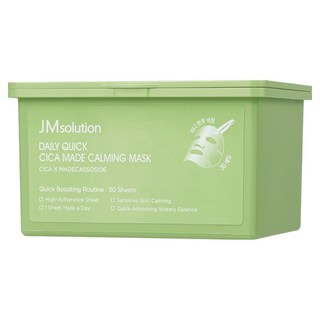 JMsolution 肌司研 每日快速積雪草舒緩鎮靜面膜 350ml, 1個, 30入