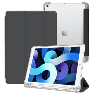 굿밸류 컬러뷰 애플펜슬 수납 태블릿 케이스, 블랙, 1개