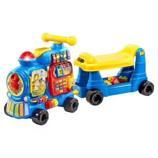 vtech 偉易達 4合1智慧積木學習車, 藍色