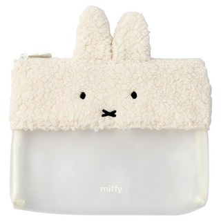 STUDIO EIGHT Miffy 絨毛小袋, 白色, 1個