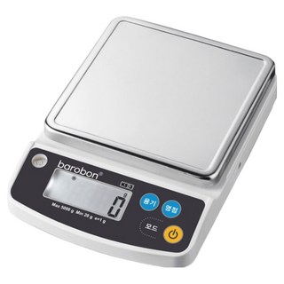 바로본 디지털 주방저울, 혼합색상, KS-3, 5kg