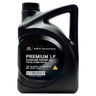 현대모비스 프리미엄 저마찰형 엔진오일 4L, 1개, 5w20, 4000ml