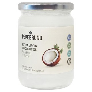 Pepebruno 特級初榨椰子油, 1個, 500ml