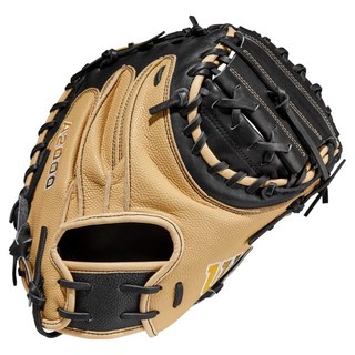 Wilson 2023 A2000 1790SS 捕手手套 右投用 WBW10097834, 黑色/駝色, 1個