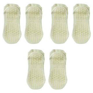 QMVF 防滑透氣短款瑜伽襪3入組 止滑襪 空中瑜伽襪 運動襪 健身襪 彈力襪 壓力襪 普拉提襪