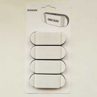 넥솔라 부착형 심플한 전선 고정 홀더, 그레이, 4개