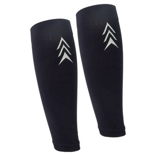 LEADER X 男款 石墨烯涼感反光小腿套 台灣製, 1組, 灰色