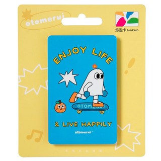 EASYCARD 悠遊卡 平凡乙女日記悠遊卡, 1個, rui同學滑板趣