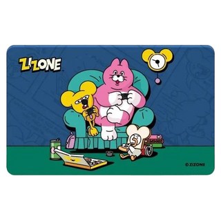 EASYCARD 悠遊卡 ZIZONE SUPER CARD 悠遊卡, 沙發馬鈴薯, 1個