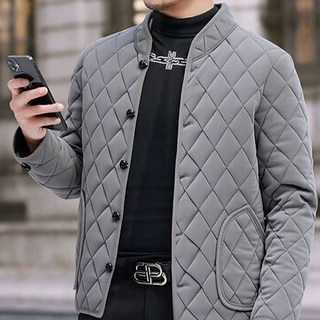 MarketA 男款Boil絎縫刷毛冬季夾克