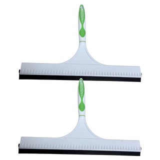 OMAX 12吋玻璃刮刀, 白色 + 綠色, 2個