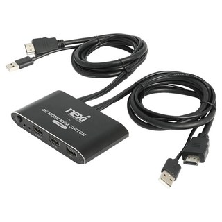 nexi 4K 2埠 HDMI KVM 切換器 NX1281, NX-7502KVM-4K, 1個