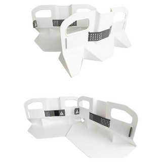 STAYHOLD 後車箱止滑定位隔板4件組 防水墊時尚白, 1套