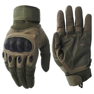 카페레이서 동네형 오토바이 클래식 너클가드 장갑 양손착용 세트 A타입, 올리브