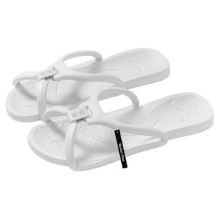마켓플랜 욕실 여행용 접이식 초경량 슬리퍼, 화이트, 1개