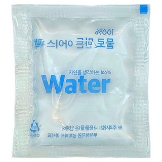 SPK 물 완제품 물 워터 아이스팩 소형 9 x 10 cm, 400개, 1개입