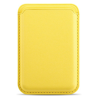 Daon 時尚好用 MagSafe 強化型卡夾 94 x 64 x 5 mm, 黃色, 1個