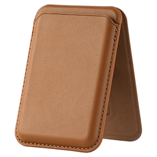 Daon 時尚 MagSafe 卡夾 94 x 64 x 8 mm, 棕色, 1個