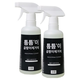 엔에이웰 틈틈이 뿌리는 욕실 청소 곰팡이제거제, 2개, 500ml