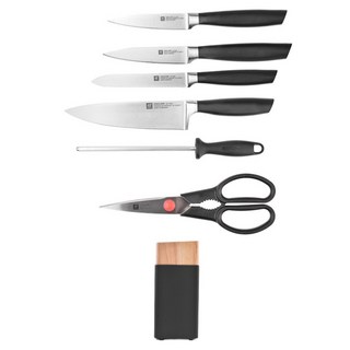 ZWILLING 雙人 All-Star 磨刀座 10.5 x 14.3 x 30 cm, 1套, 7件組