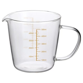 벨라쿠진 베라 내열유리 계량컵, 투명, 1개, 500ml