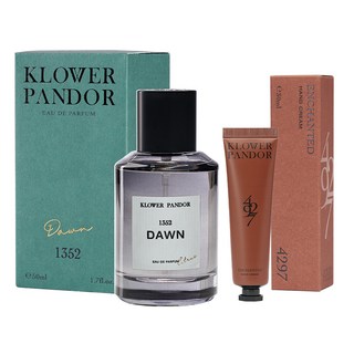 KP記憶香氛 台灣公司貨 自然疊香組 曙光香水 + 荒野玫瑰香水滋潤護手霜, 1套