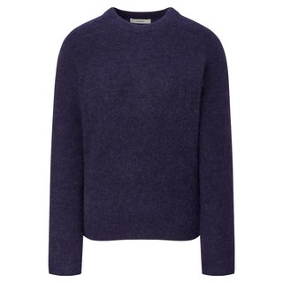 헤지스 여성용 베이비알파카 블렌디드 홀가먼트 라운드넥 풀오버