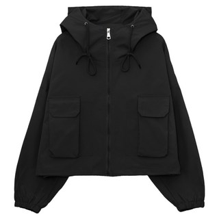 BURU N JUDY 口袋連帽抽繩外套 BORKJP506B
