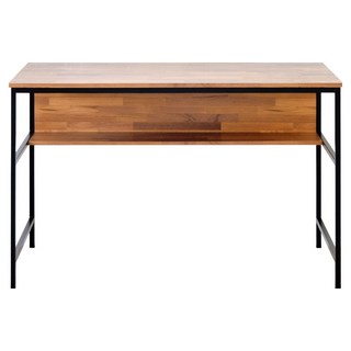 HOPMA 合馬家具 工業風雙層工作桌 E-D600PTK, 拼版柚木