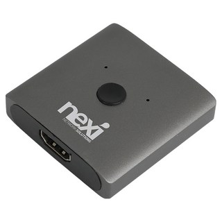 넥시 1:2 2:1 4K HDMI 양방향 선택기 블랙, 1개, NX1314